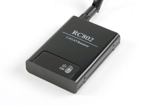 SkyZone RC802 - 2.4GHz 8 Channel AV Receiver [544000015-0]